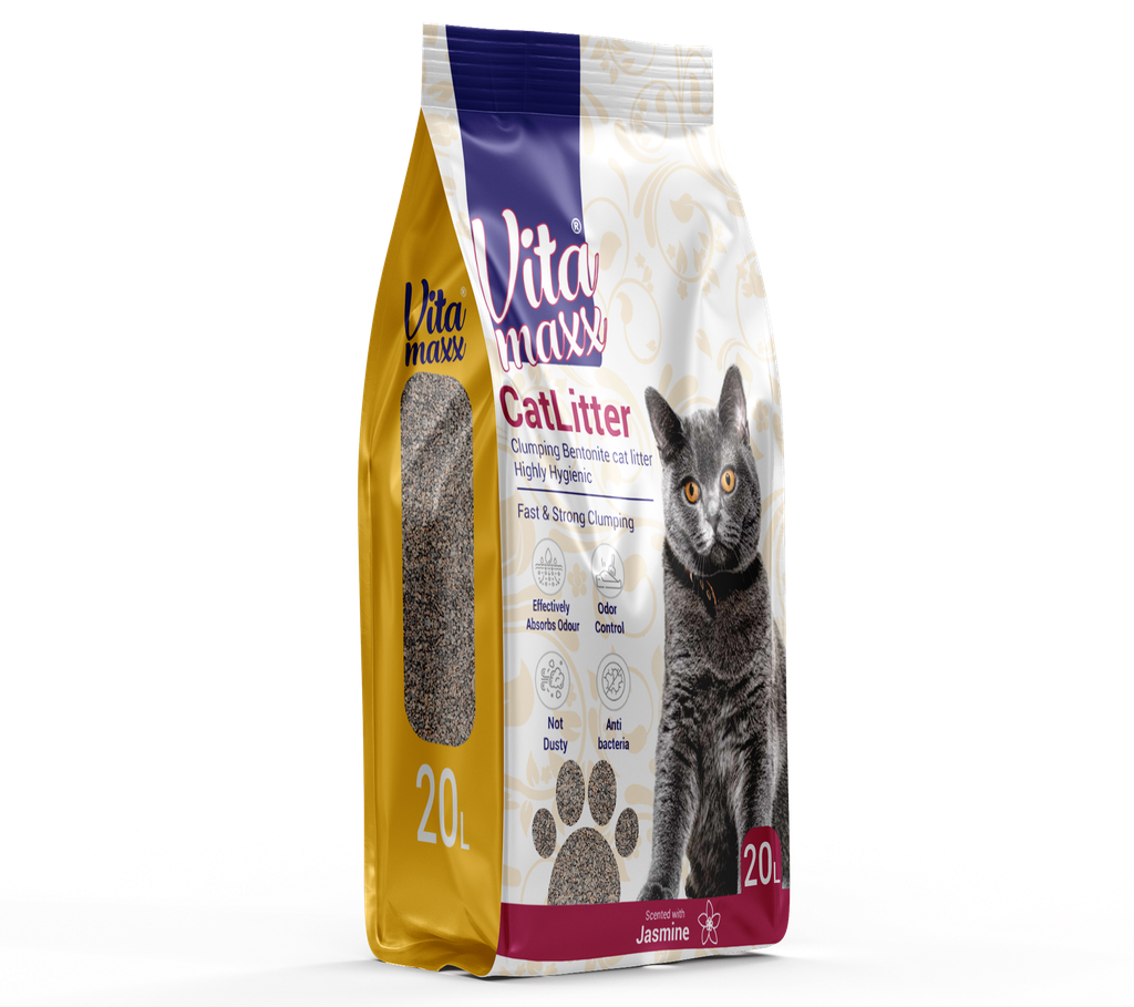 [2066] Cat litter Vita maxx CAT Brown Sand Clumping 20 L Jasmine