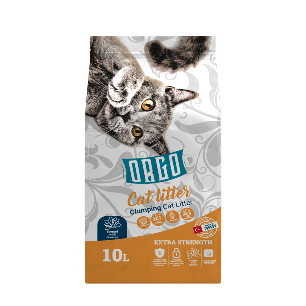 [2283] Cat litter orgo CAT White cat litter Jasmine 10 L
