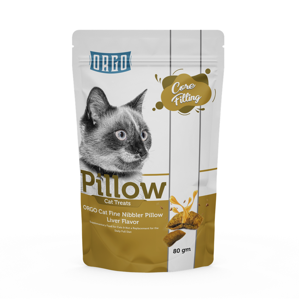 [2028] treats orgo CAT Pillow 80 gm Liver