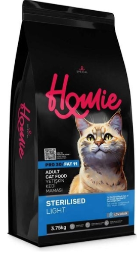 [8000195] Homie - Dry Food - Super Premium - For Adult Cats - 3.75 kg - Sterilised