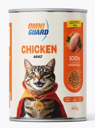 [8000286] Omni Guard - Can 400 gm - Adult Cats - Chicken