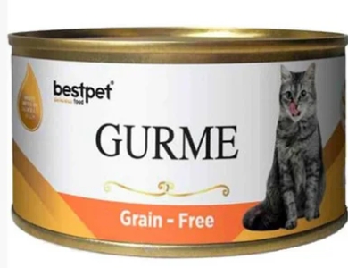 [8000323] Bestpet Gurme - Can 100 gm - For Cats - Salmon