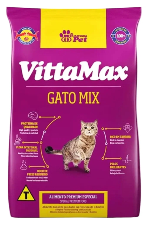 [8000407] VittaMax - Dry Food - For Cats - 25 kg - Gato Mix