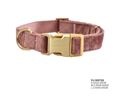 [YL109752-M] Naomi - Dog Collar - Pink - M