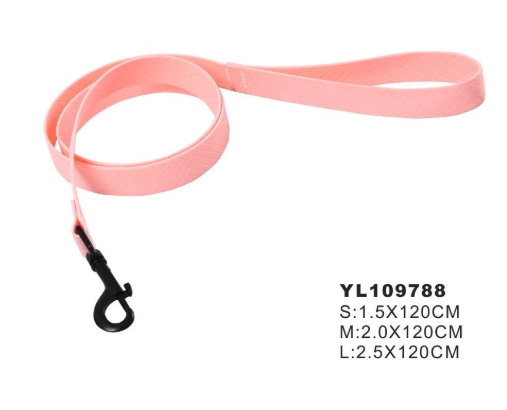 [YL107788-S] Naomi - Dog Leash - Light Pink - S