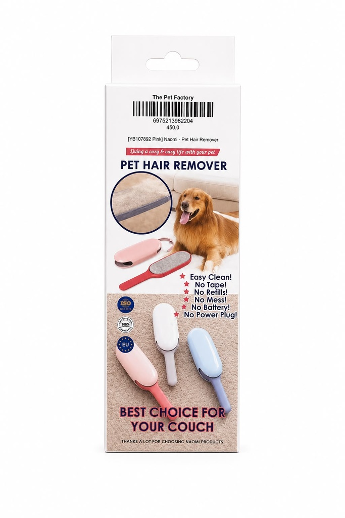 [YB107893 Pink] Naomi - Pet Hair Remover