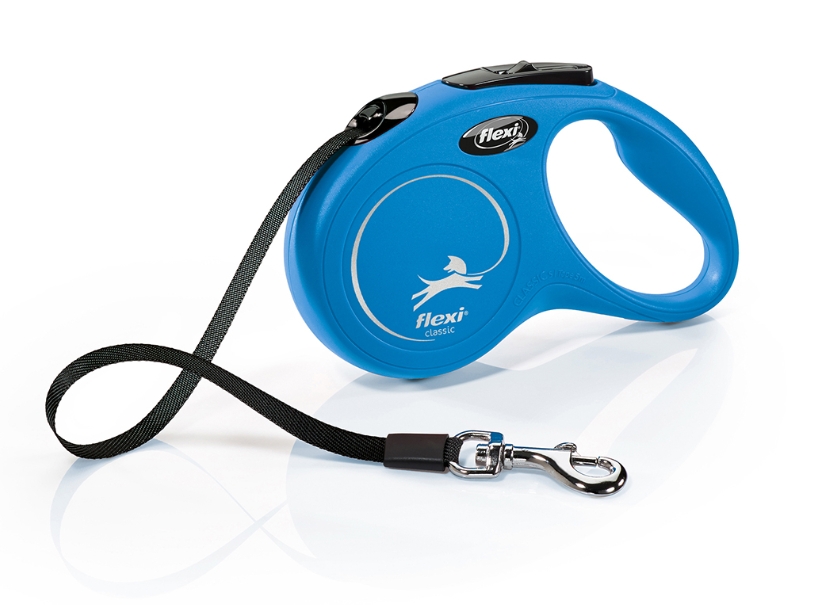 [8000612] Flexi - New Classic - S - 5M Tape 15 Kg - Blue