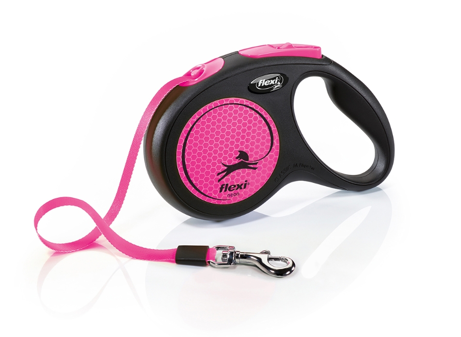 [8000625] Flexi - New Neon - M - 5M Tape 25 Kg - Pink