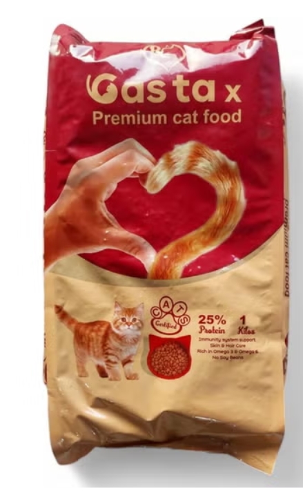 [8000653] castax - Dry Food - For Adult Cats - 1 kg - Protein 25%