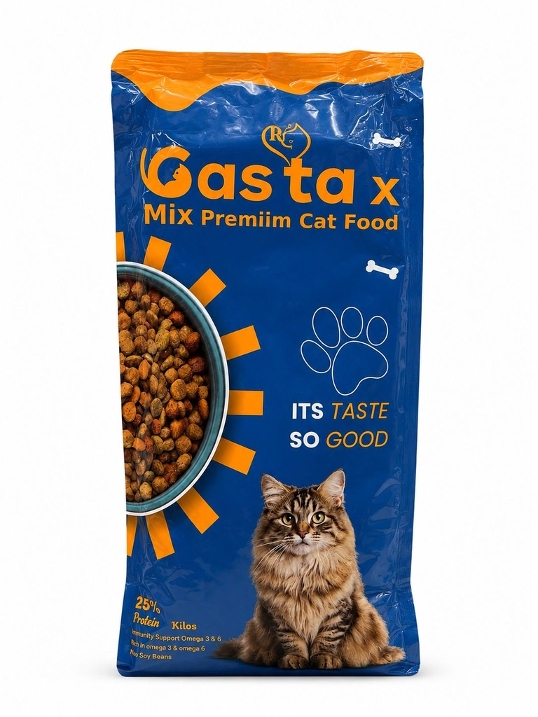 [8000654] Castax - Dry Food - For Adult Cats - 1 kg - Protein 38%