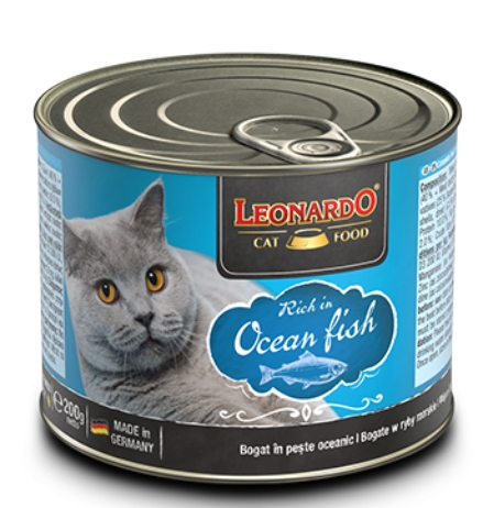 [8000676] Leonardo - Can 200 gm - Adult Cats - Ocean Fish