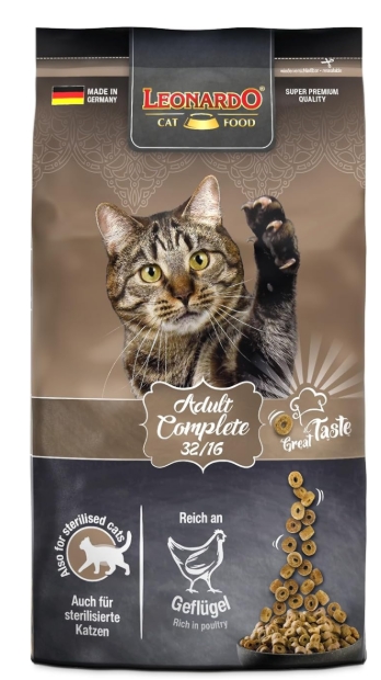 [8000684] Leonardo - Dry Food - Adult Cats -  1.8 Kg - Complete 32/16 - Sterilised Cats