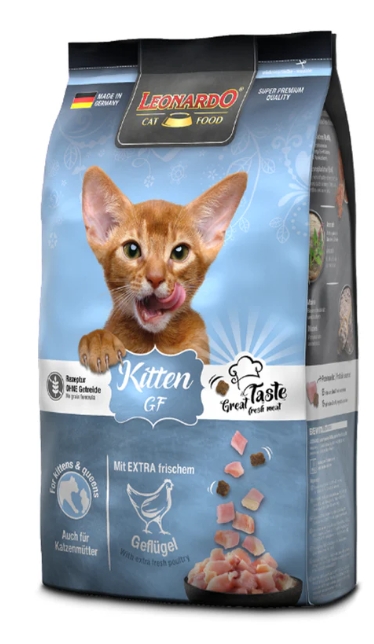 [8000692] Leonardo - Dry Food - For Kitten & Queens - 300 gm - GF