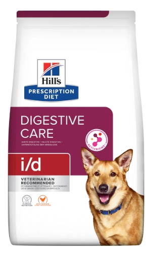 [8000695] Hill's - Dry Food - For Adult Dogs - 4 kg - I/D - Digestive - Ckicken