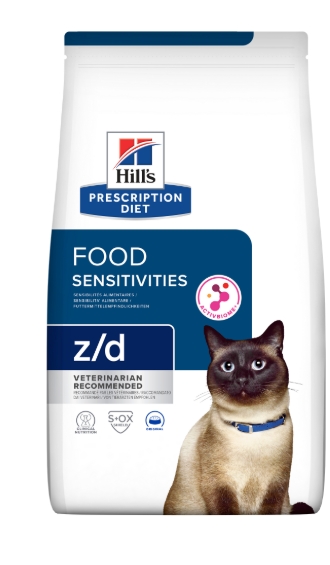 [8000696] Hill's - Dry Food - For Adult Cats - 3 kg - Z/D - Food Sensitivities