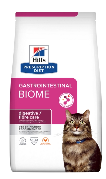 [8000697] Hill's - Dry Food - For Adult Cats - 1.5 kg - Gastro Biome - Chicken