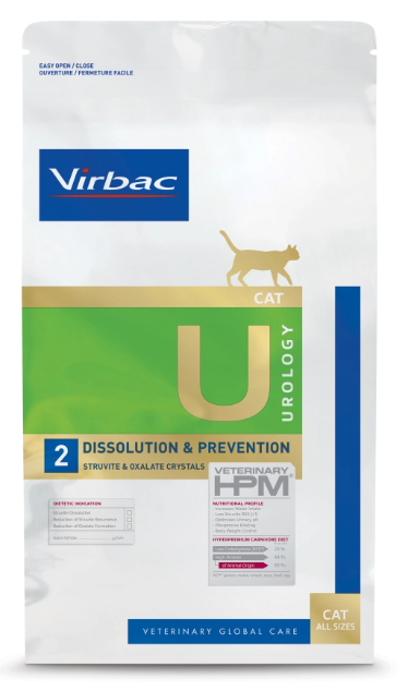 [8000712] Virbac - Dry Food - For Cats - 1.5 kg - Dissolution & Prevention