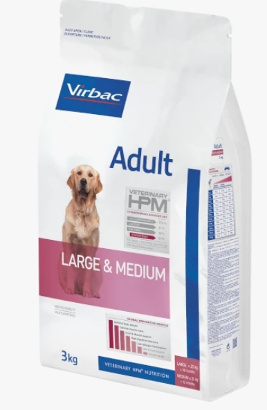 [8000718] Virbac - Dry Food - For Dogs - 3 kg - Large & Medium