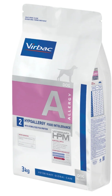 [8000724] Virbac - Dry Food - For Dogs - 3 kg - Hypoallergy