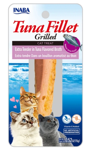 [8000799] Inaba - Cat Treats - Tuna Fillet - 15 gm - Extra Tender