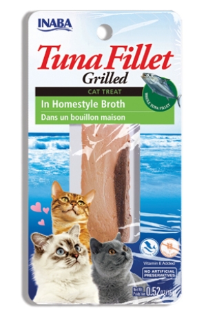 [8000800] Inaba - Cat Treats - Tuna Fillet - 15 gm - Homestyle