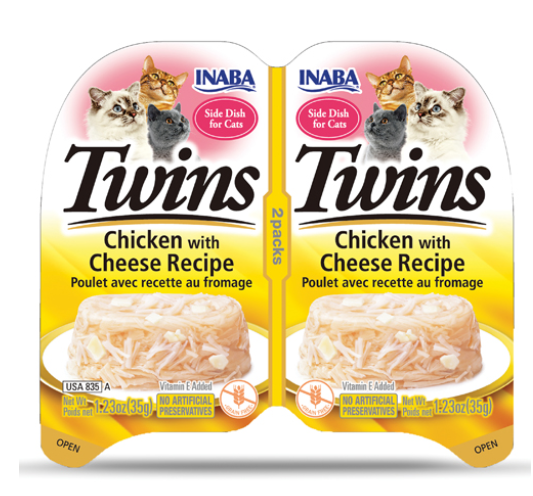 [8000806] Inaba - Twins - 35 gm - Chicken With Cheese