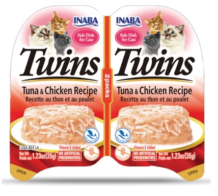 [8000808] Inaba - Twins - 35 gm - Tuna & Chicken
