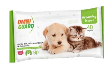 [ck - 00003] Omni Guard - Away Dirt & Shine Coat Wipes - 40 Wipes