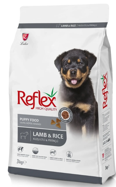 [dr-000018] Reflex - Dry Food - For Puppy Dogs - 3 kg - Lamb & Rice
