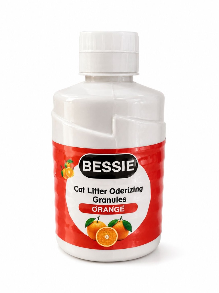[cb0001] Bessie - Cat Litter Oderizing Granules - 400 Gm - Orange