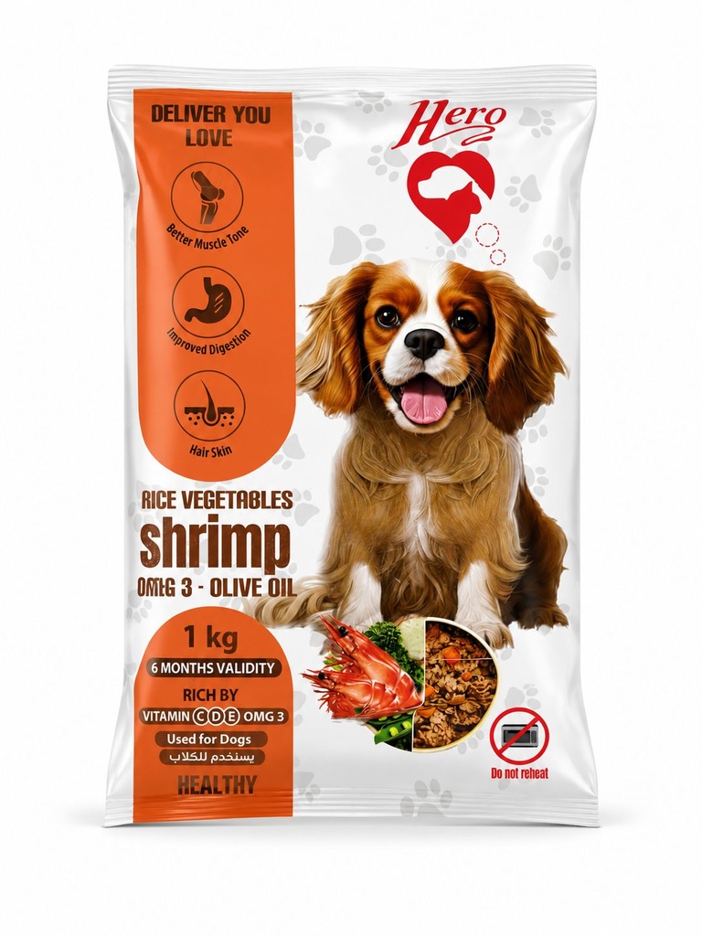 [hd00007] hero dog Shrimp 1 Kg