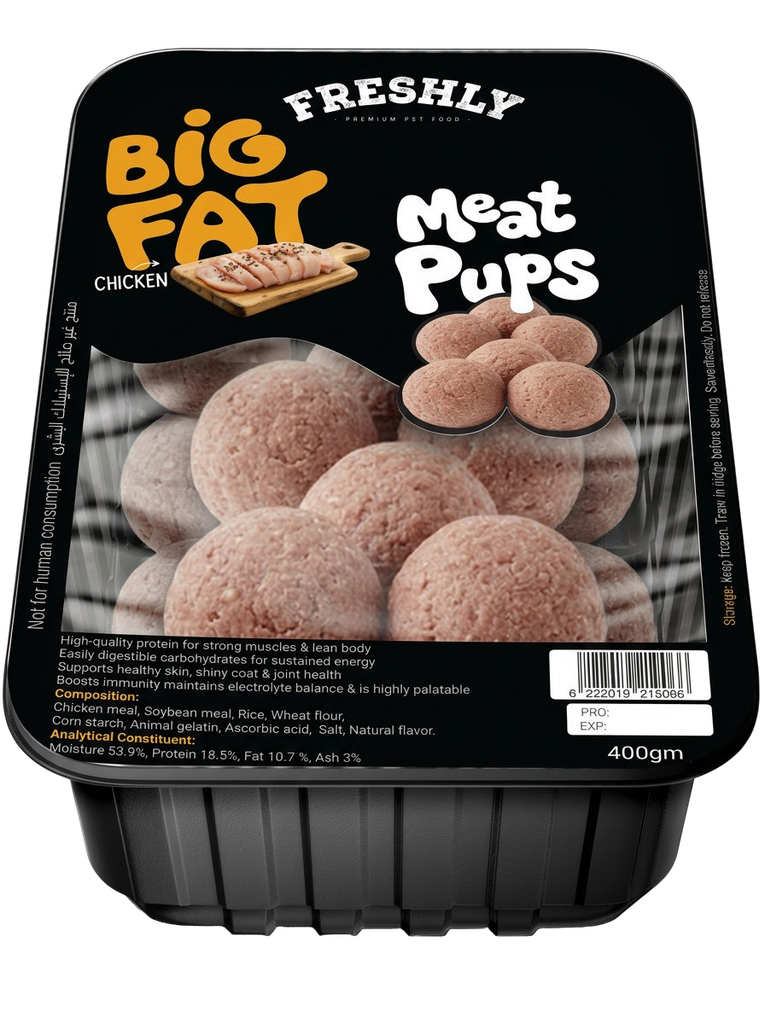 [fmb00004] Freshly Meat Pups Chicken 400 gm