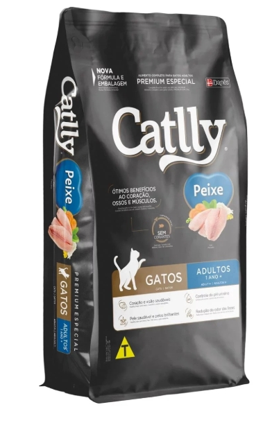 Catlly - Dry Fod - For Adult Cats - 10 Kg - Fish