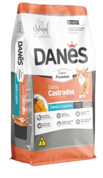 Danes - Dry Food - For Adult Cats - 10 Kg - Salmon